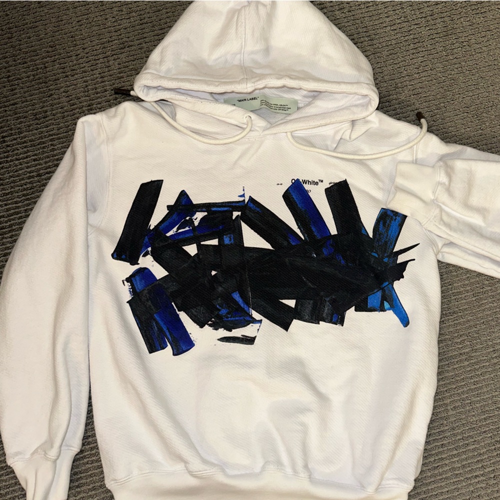 Off-White Spring 2020 “Woman” Graphic Logo Hoodie (size S) - Picture 1 of 6